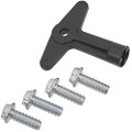Z44019R — ZIKMAR — Wheel Screws Bolts with Key