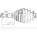 Z88082R — ZIKMAR — Drive Shaft Front